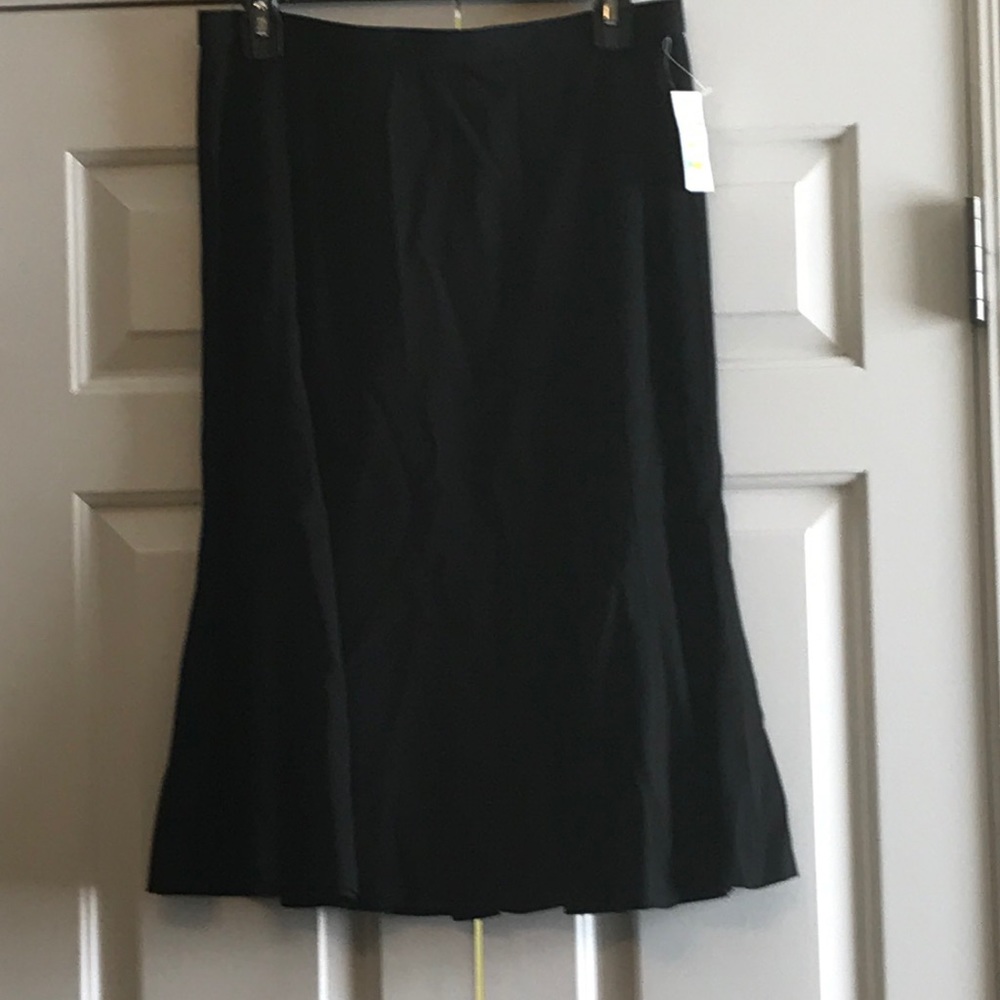 Black skirt.